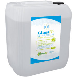 Glassby detergente probiotico per vetri
